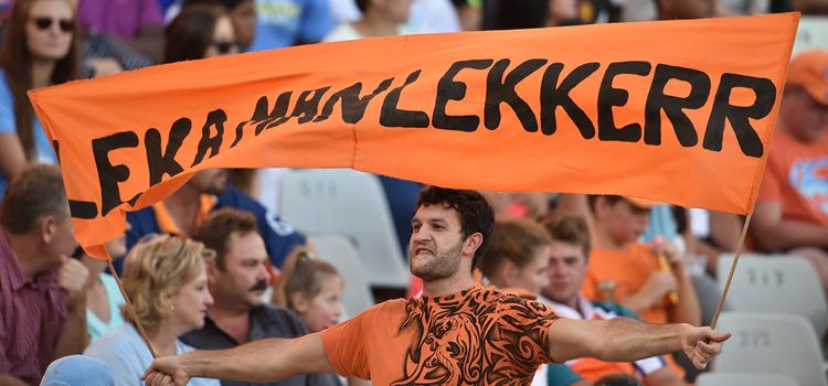 Why is it so important for supporters to buy a ticket for the game between the Toyota Cheetahs and Georgia? 