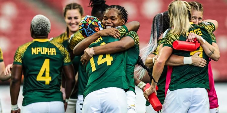Bok Women's Sevens finish Singapore on a high