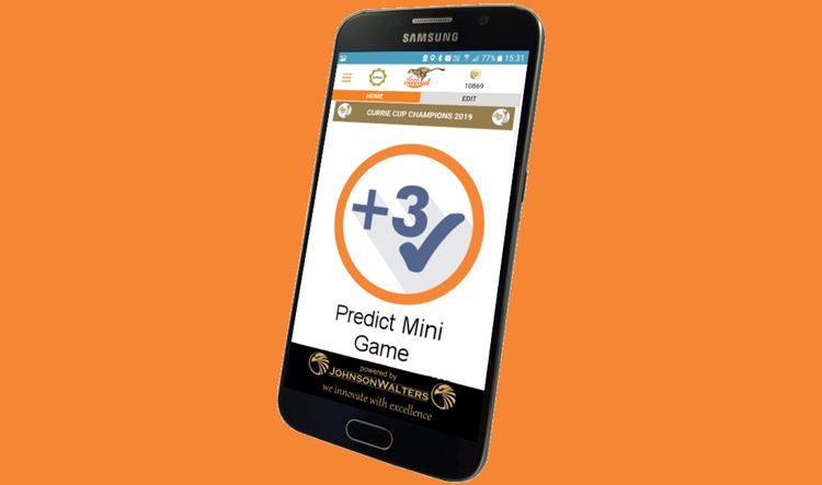 Predict the Score on the Cheetahs App and WIN