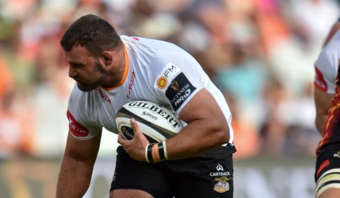 Aranos first Toyota Cheetah player to play 50 PRO14 matches 