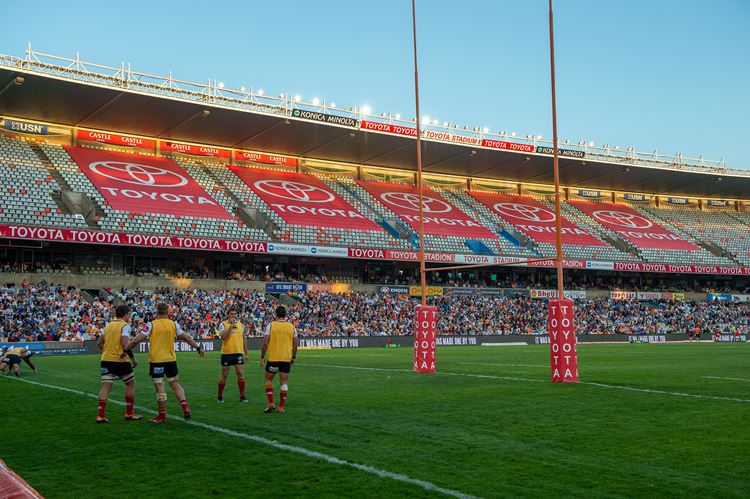 Toyota Cheetahs vs Kings, training session against Maties