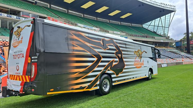 Toyota South Africa surprises Toyota Cheetahs