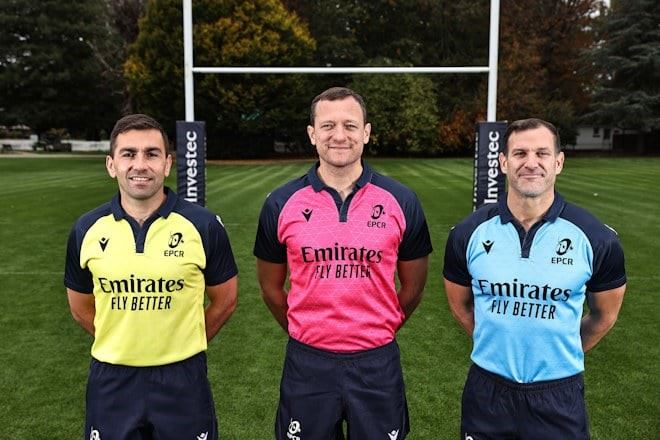 EPCR confirms referee appointments for Rounds 1 and 2 of 2025/26 Investec Champions Cup and EPCR Challenge Cup