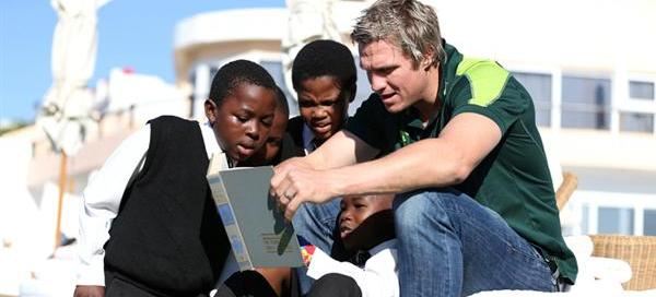 SARU Launches "Boks for Books" Literacy Campaign